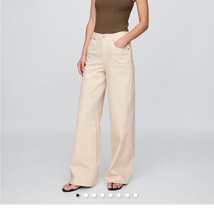 NWT GAP High Rise Stride Wide-Leg Jeans